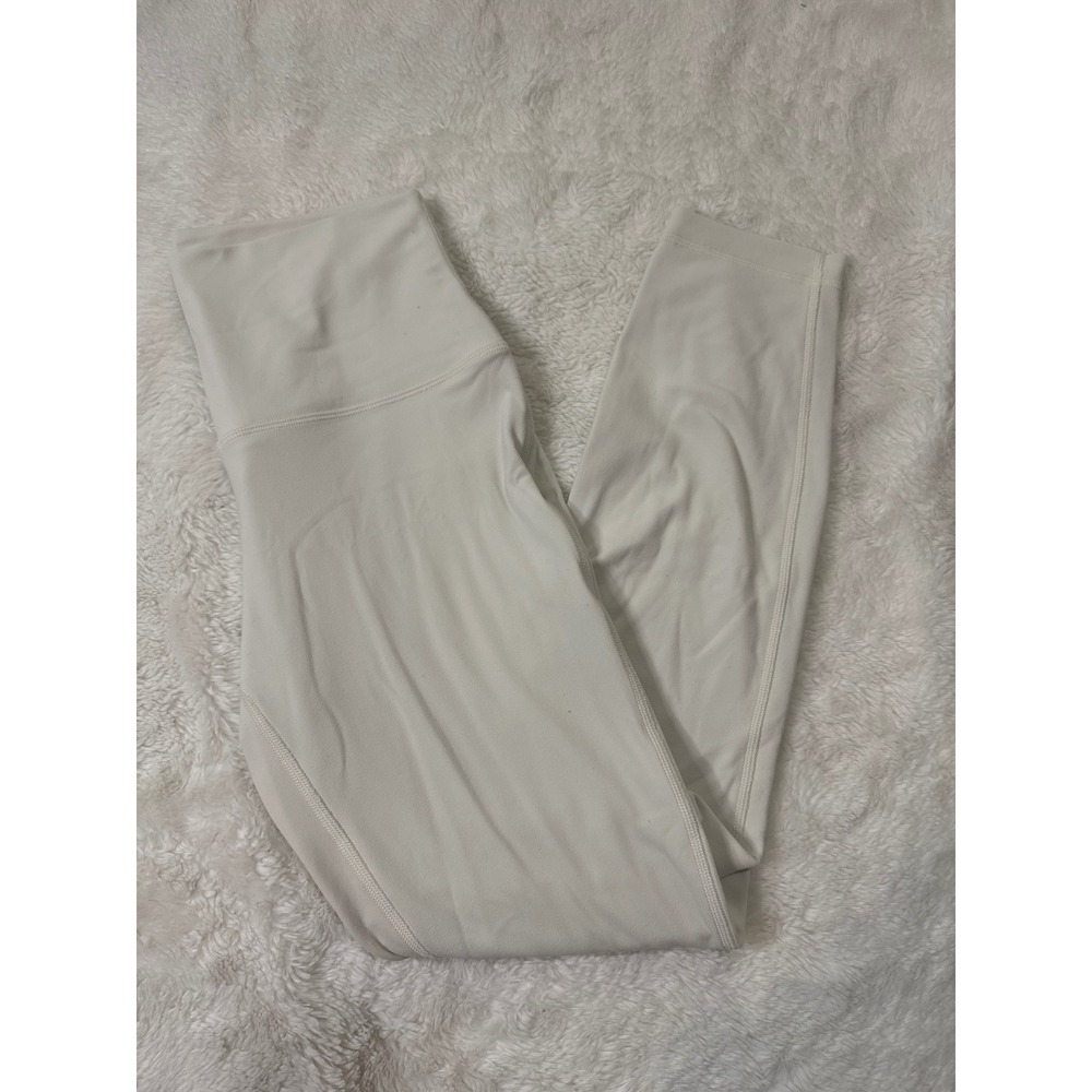 Lululemon Align High-Rise Pant Women Size 6 White Good leggings